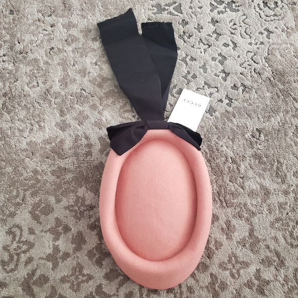 Gucci Double Bow Pink Hat M - Picture 6 of 10
